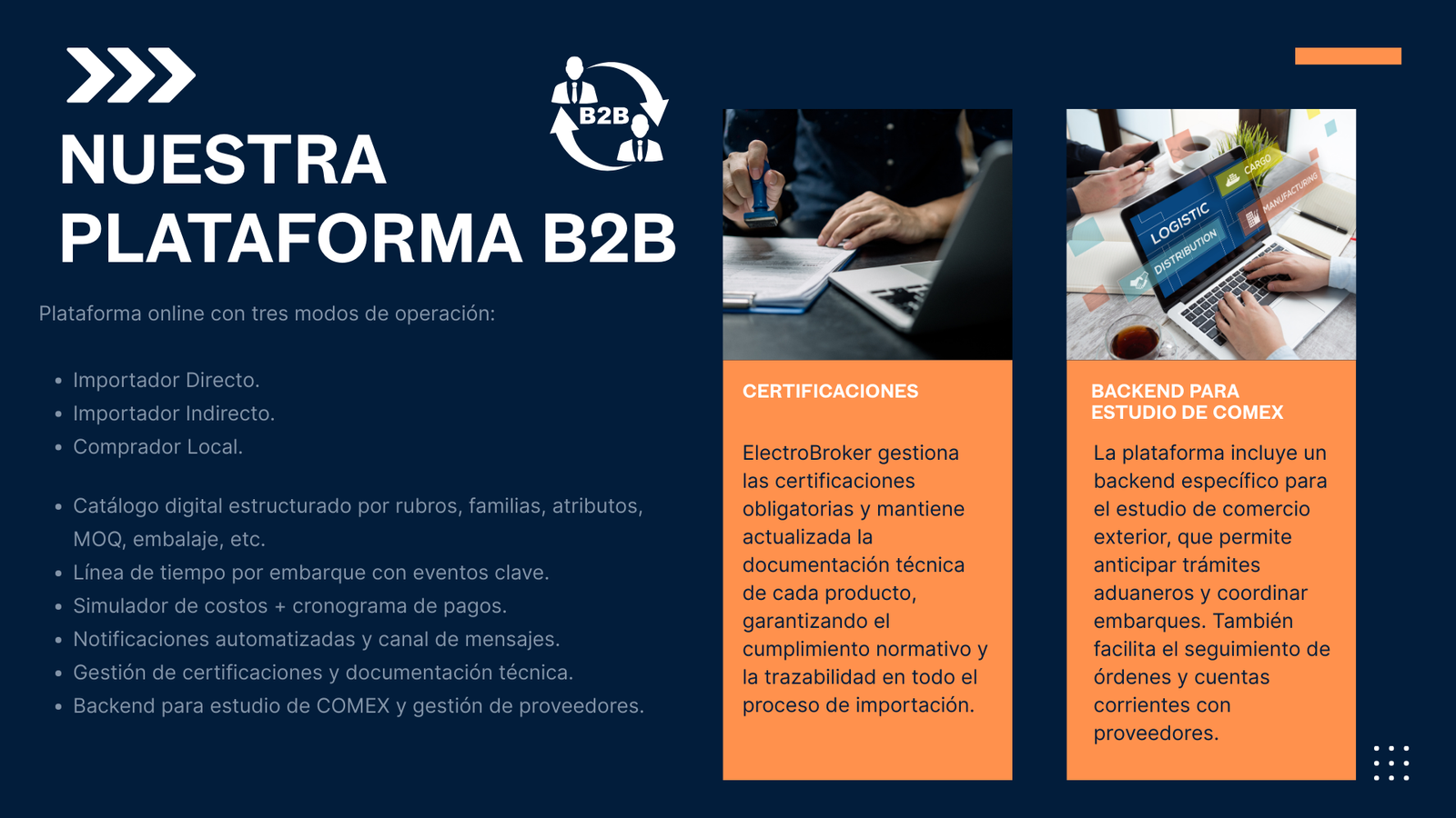 Nuestra Plataforma B2B